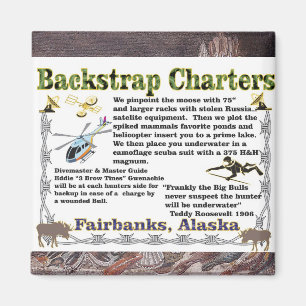Imã Caça subaquática de alce da Backstrap Charters