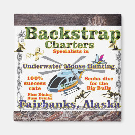 Imã Caça Submarina de Alce com Backstrap Charters Alas