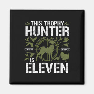 Imã Caçador de veados de caça de 11 anos, 11t