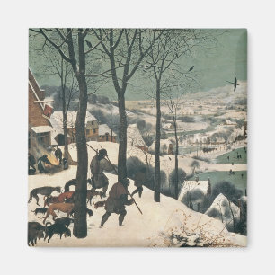 Imã Caçadores na neve - em janeiro de 1565