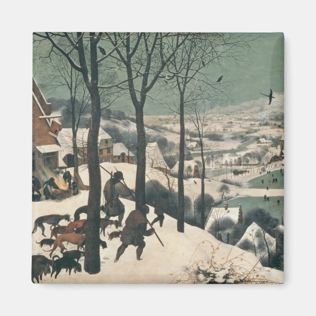 Imã Caçadores na neve - janeiro de 1565 (Frente)