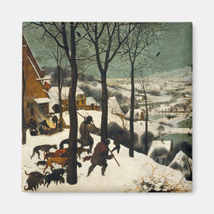 Imã Caçadores na neve (por Pieter Bruegel, o Velho)