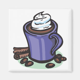 Imã cacau chocolate quente