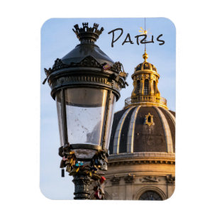 Ímã Cachinhos de amor na Pont des Arts em Paris