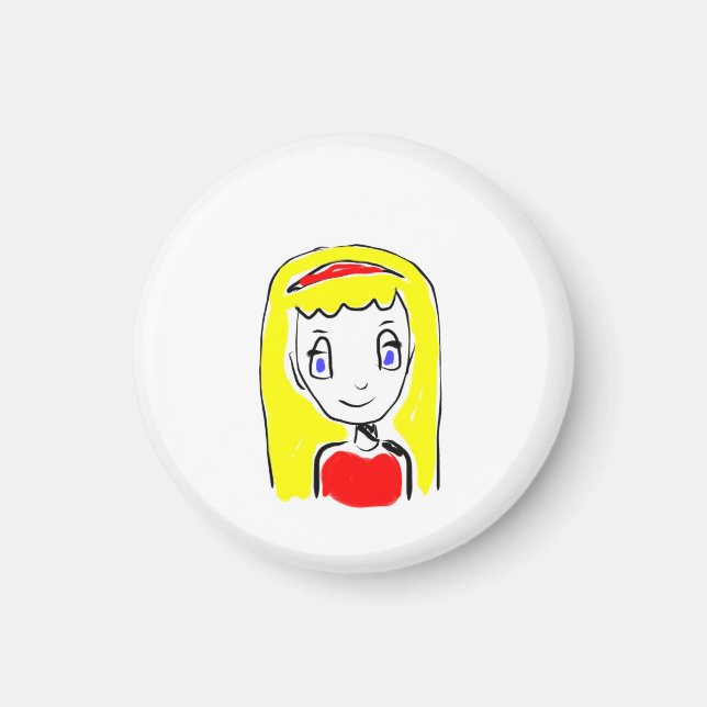 Imã Cachinhos dourados (Frente)