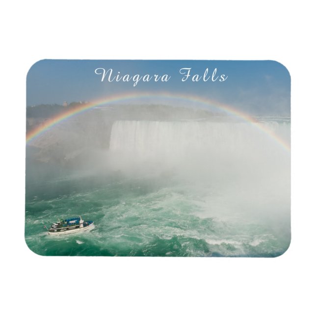 Ímã Cachoeira Boat e Horseshoe de Niagara Falls (Horizontal)
