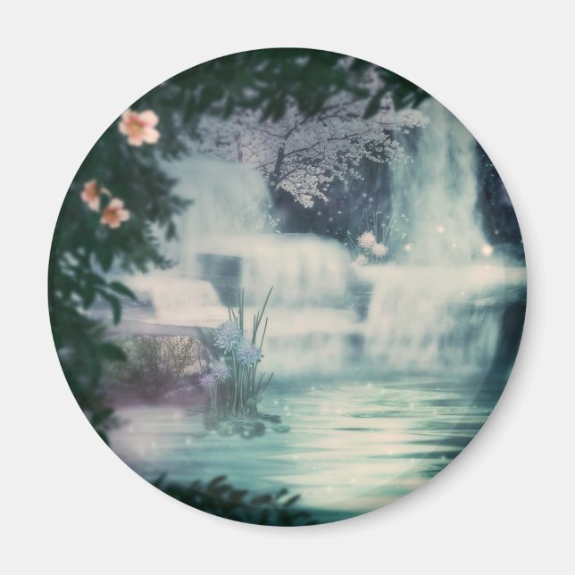 Imã Cachoeira Cascata de Água Fantasia (Frente)