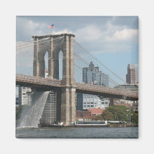 Imã Cachoeira da ponte de Brooklyn