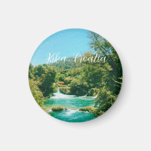 Imã Cachoeira de Krka, Croácia Viagem Lembrança