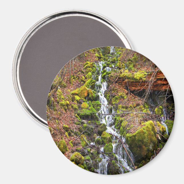 Imã Cachoeira de nascente de montanha..... (Front/Back)