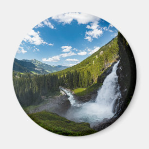 Imã cachoeira do krimml, Áustria