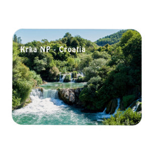 Ímã Cachoeira no Parque Nacional Krka - Dalmácia, Croá