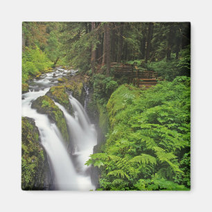 Imã Cachoeira Sol Duc no Parque Nacional Olímpico em 2