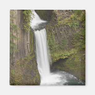 Imã Cachoeira Toketee no condado de Douglas, Oregon
