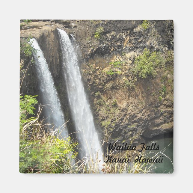 Imã Cachoeira Wailua Kauai, Havaí (Frente)