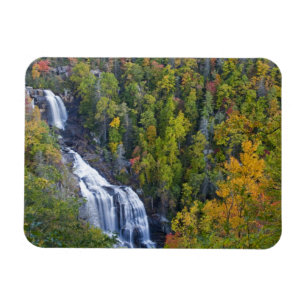 Ímã Cachoeira Whitewater no Nantahala Nacional