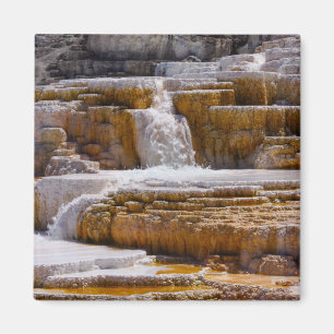 Imã Cachoeiras de Mammoth Springs