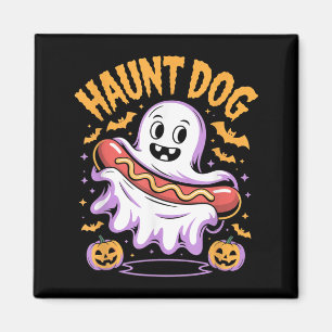 Imã Cachorro Assombrado Fantasma Engraçado Hotdog Hall