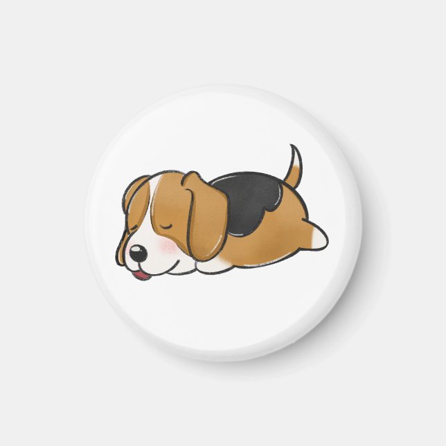 Imã Cachorro, Beagle, Natureza (Frente)
