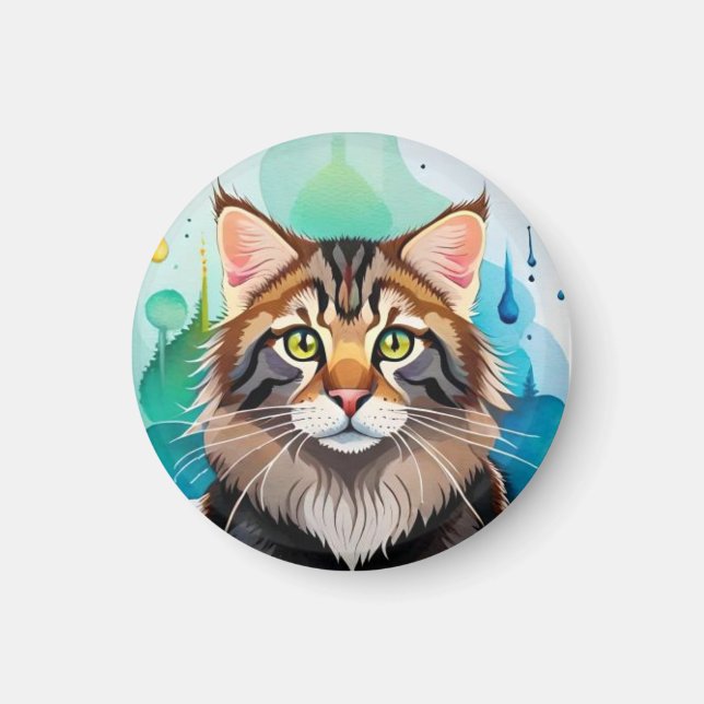 Imã Cachorro bonito fecha a miniárea de transferência (Frente)