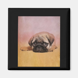 Imã Cachorro Cachorro Presente dos Pug Dog Lovers