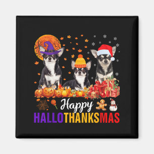 Imã Cachorro Chihuahua Uni-S Kids Halloween Dia de Açã