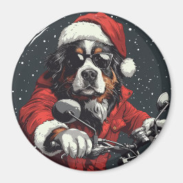 Imã Cachorro da Montanha Bernese de Natal