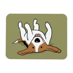 Ímã Cachorro de Desenho Animado Beagle Fofo