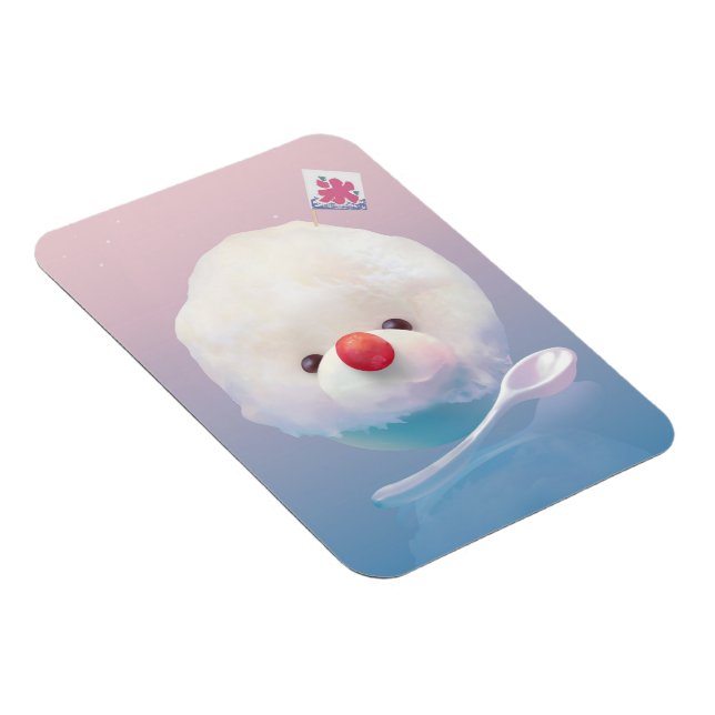 Ímã Cachorro De Gelo Entalhado (Lado Direito)