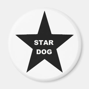 Imã Cachorro do Magnet Star em Black Star