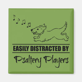 Imã Cachorro em funcionamento facilmente distraído por