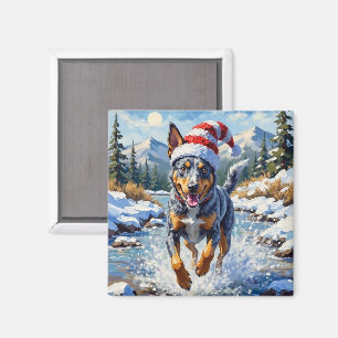 Imã Cachorro Energetico Blue Heeler Rio de Inverno Nat