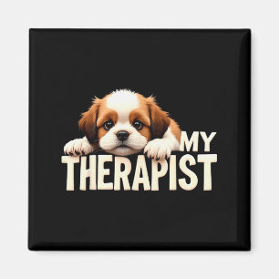 Imã Cachorro Engraçado Meu Therast Shih Tzu