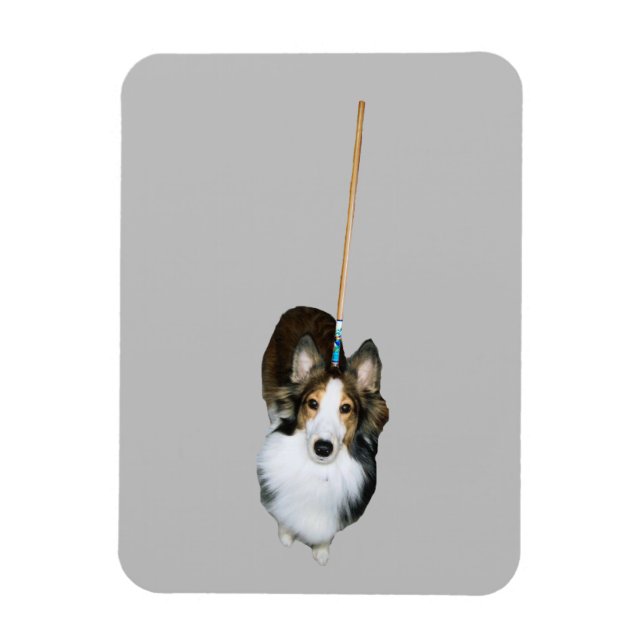 Ímã Cachorro Esfregão (Vertical)