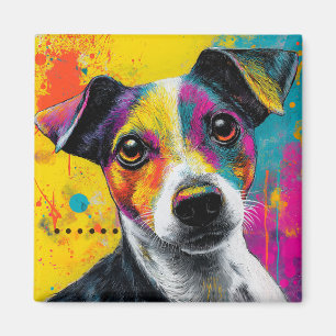 Imã Cachorro Fofo Cachorro Engraçado Animal Pet Mídia