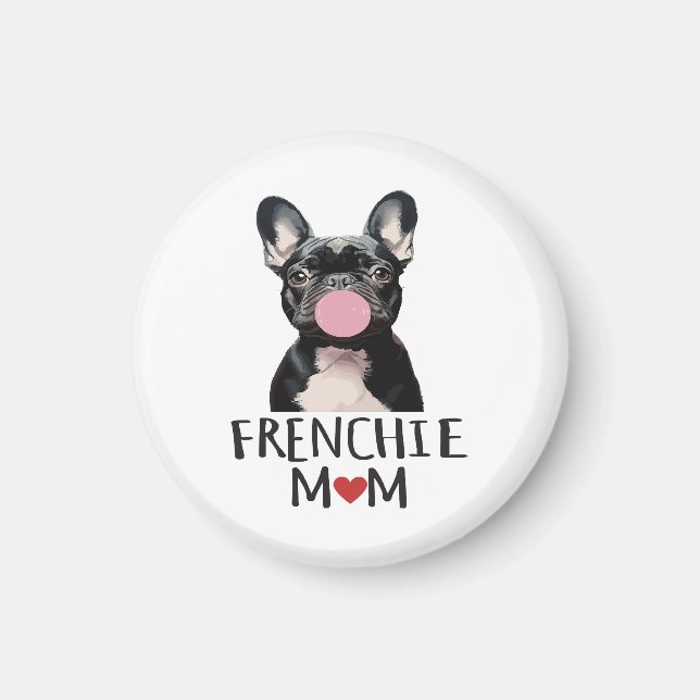 Imã Cachorro francês fofo (Frente)
