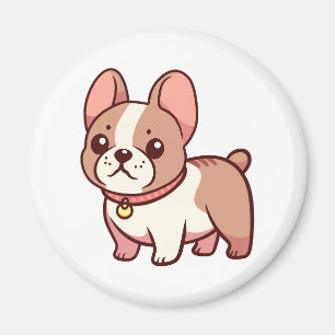 Imã Cachorro francês fofo