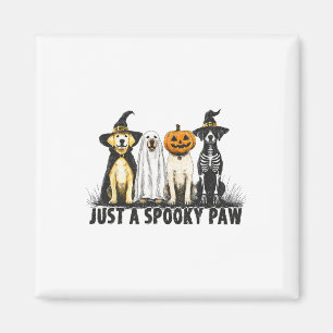 Imã Cachorro Halloween Lover Apenas Um Truque De Retrô