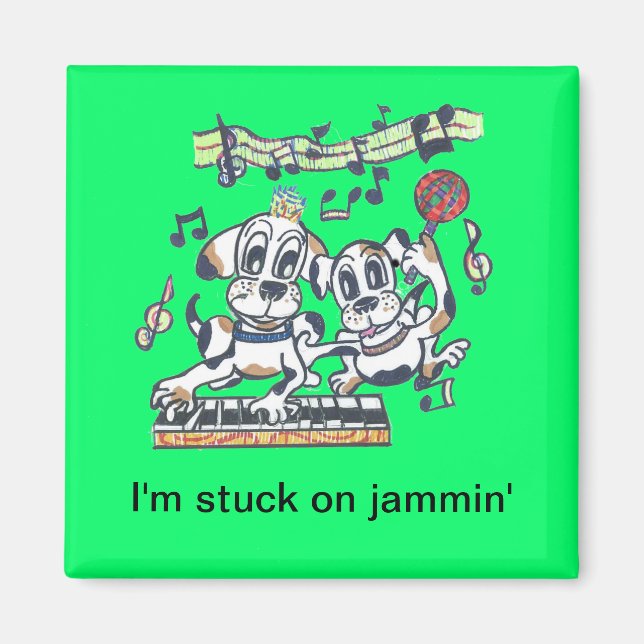 Imã Cachorro Infantil O Beagle Dançante (Frente)