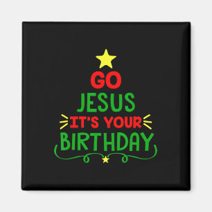 Imã "Cachorro" "Jesus, é o seu aniversário Fu"