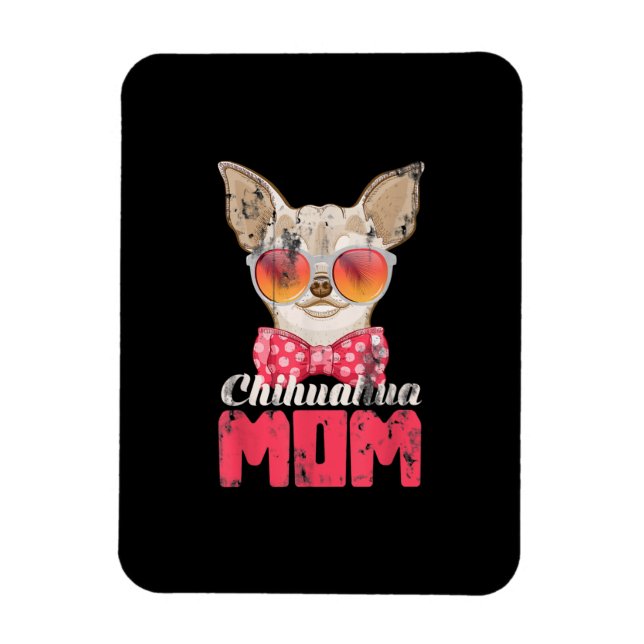 Ímã Cachorro Mãe Chihuahua (Vertical)