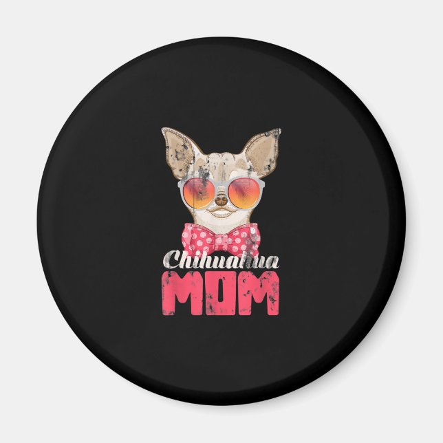 Imã Cachorro Mãe Chihuahua (Frente)