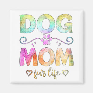 Imã Cachorro Mãe Pele Vida Feliz Dia de as mães Melhor