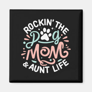 Imã Cachorro Mamãe E Tia Cachorro Sobrevivem Mãe