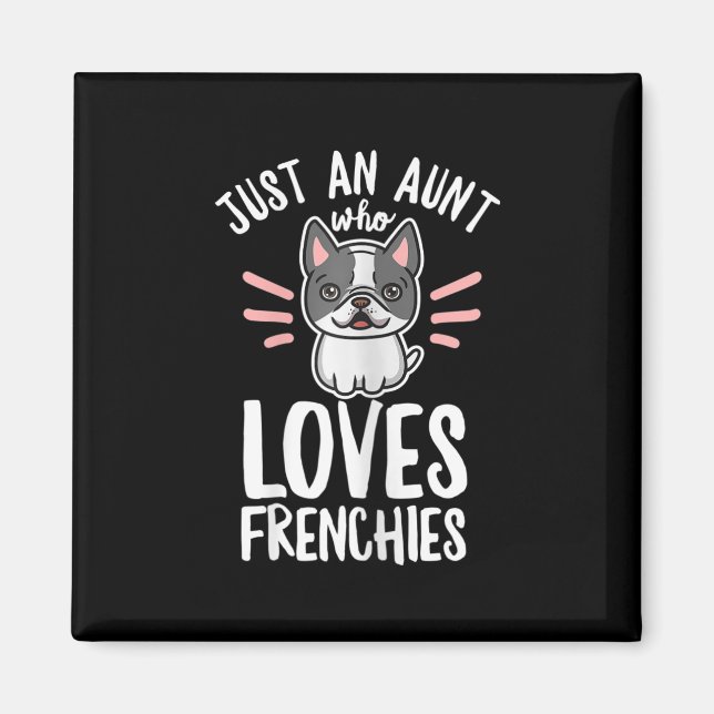 Imã Cachorro Para Sua Tia Francesa (Frente)