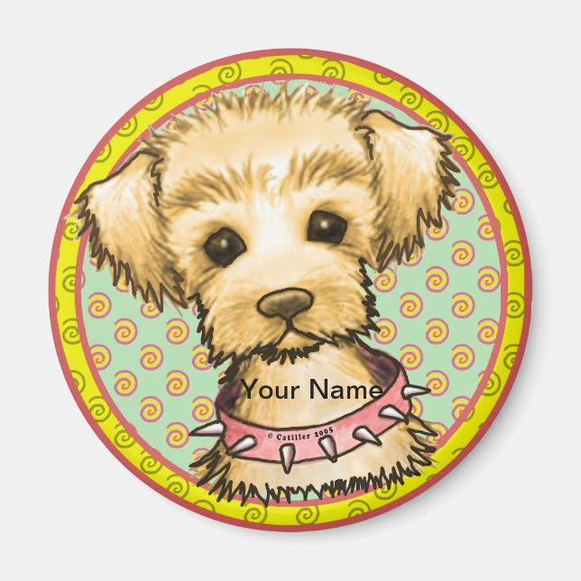 Imã Cachorro Pequeno (Frente)