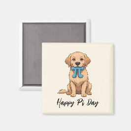 Imã Cachorro Pi Day Personalizado Com Símbolo Pi | Fel