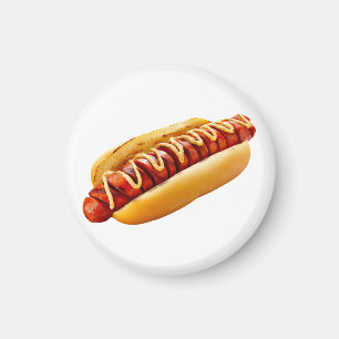 Imã Cachorro-quente do SlipperyJoe's com vibe de churr