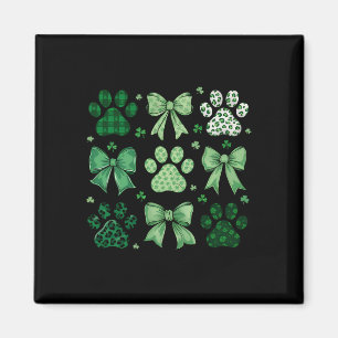 Imã Cachorro St Patricks Coquette Pata Paddy's Irlandê