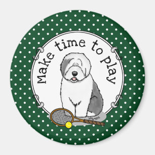 Imã Cachorro tênis (Cinza 1)